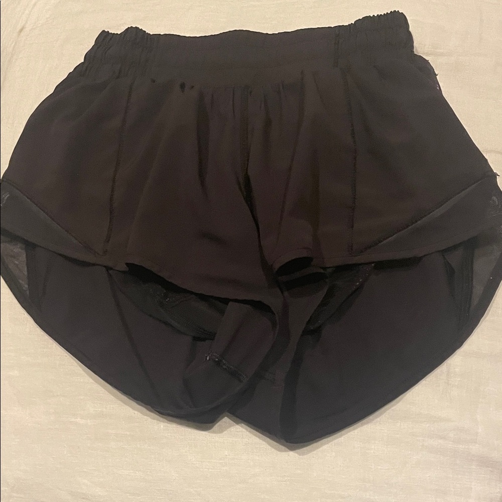 Lululemon Athletica Black Athletic Shorts
